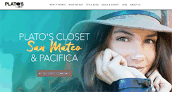 Desktop Screenshot of platosclosetsanmateo.com