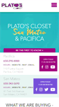 Mobile Screenshot of platosclosetsanmateo.com